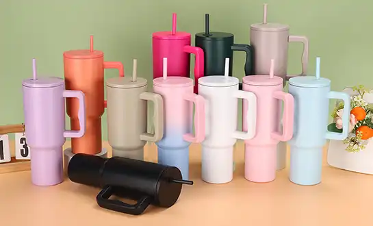 Elevate Your Brand with Stainless Steel Travel Mugs with Logo from a Trusted Wholesaler